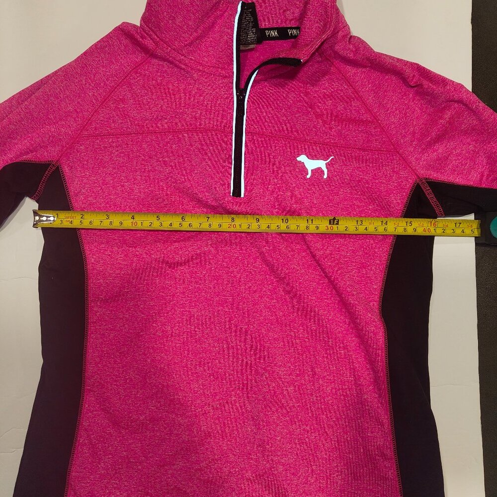 Women's Victoria's Secret Pink Zip Up Jacket Sportswear Athletic Material Small - Picture 5 of 8